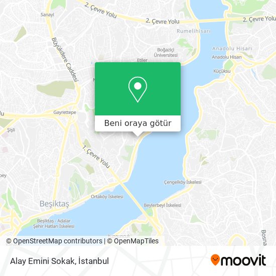 Alay Emini Sokak harita