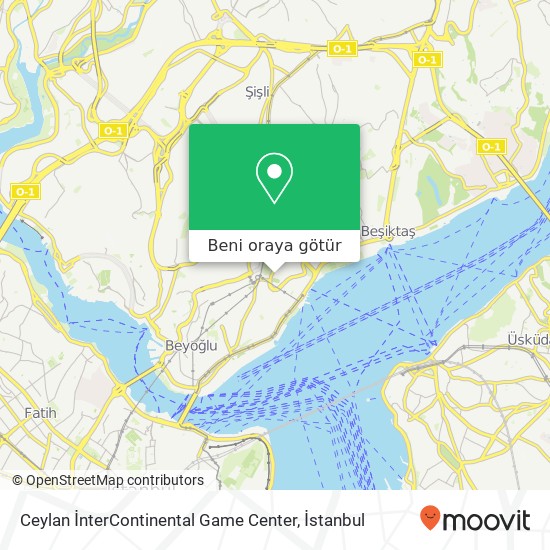 Ceylan İnterContinental Game Center harita