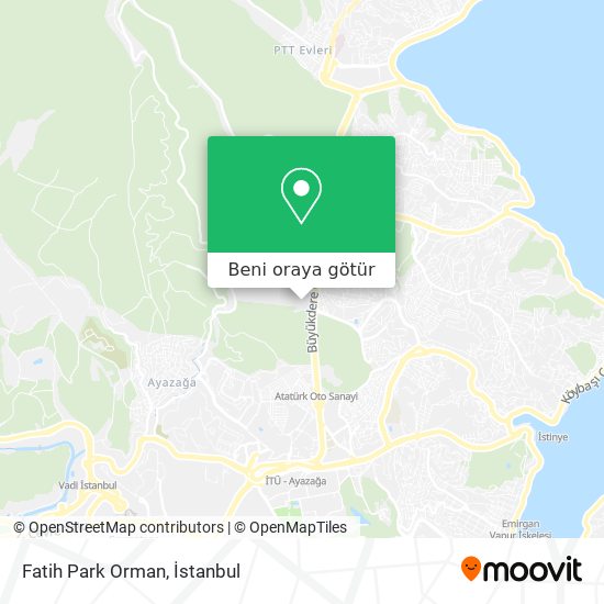 Fatih Park Orman harita