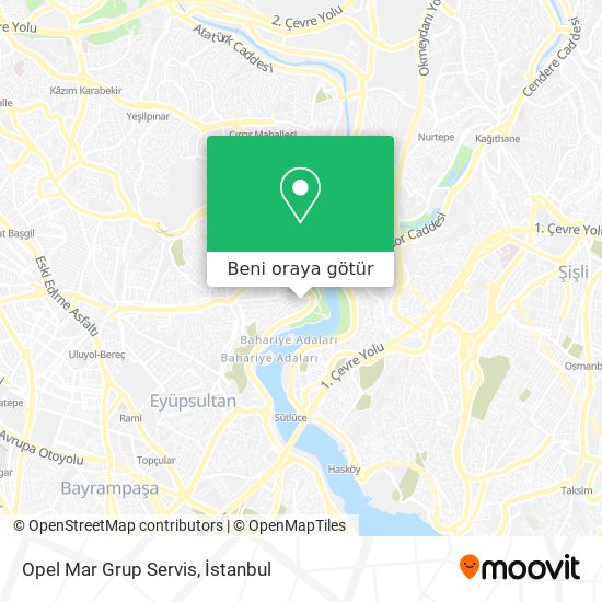 Opel Mar Grup Servis harita
