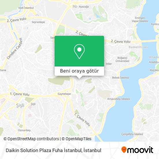 Daikin Solution Plaza Fuha İstanbul harita