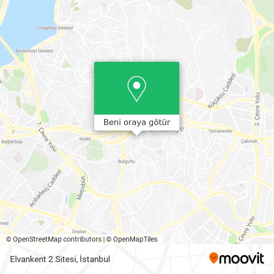 Elvankent 2 Sitesi harita