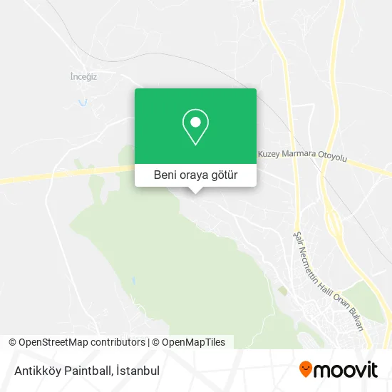 Antikköy Paintball harita