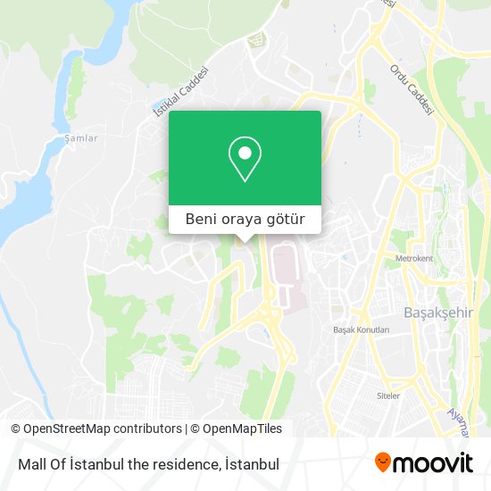 Mall Of İstanbul the residence harita