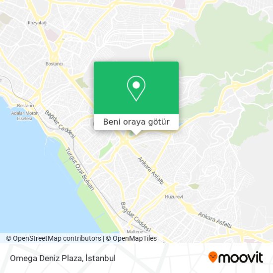 Omega Deniz Plaza harita