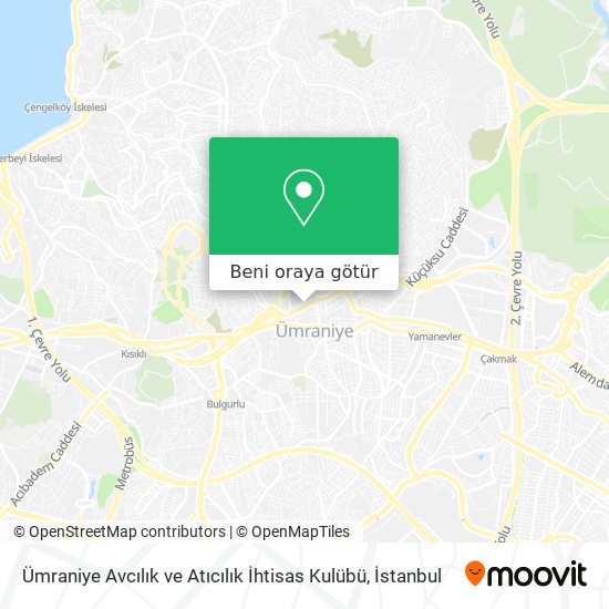 Ümraniye Avcılık ve Atıcılık İhtisas Kulübü harita