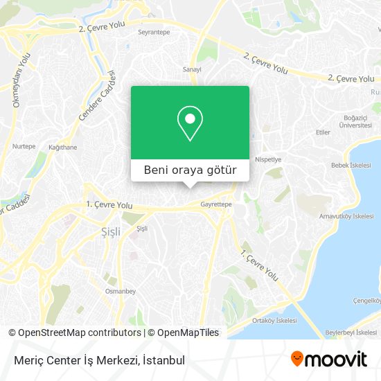 Meriç Center İş Merkezi harita