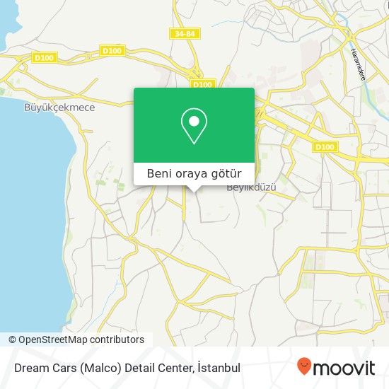 Dream Cars (Malco) Detail Center harita