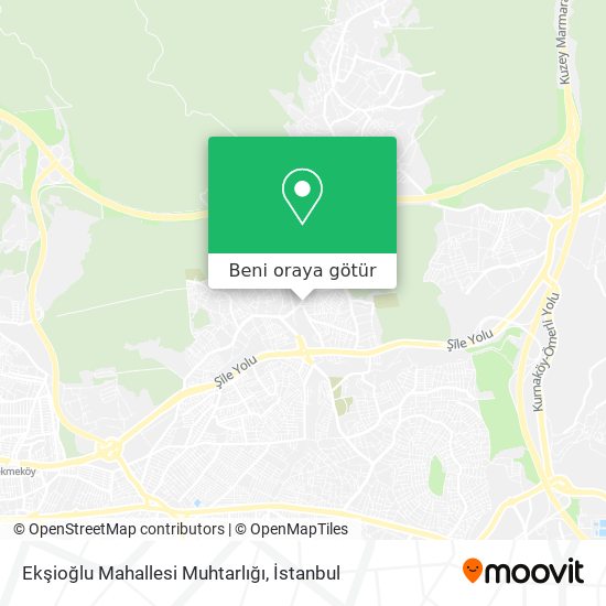 Ekşioğlu Mahallesi Muhtarlığı harita
