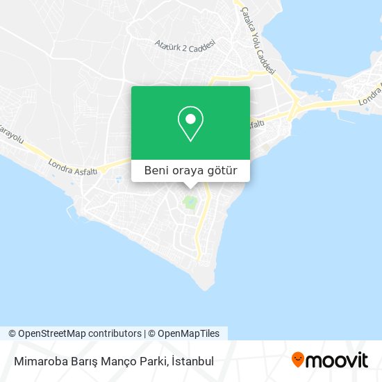 Mimaroba Barış Manço Parki harita