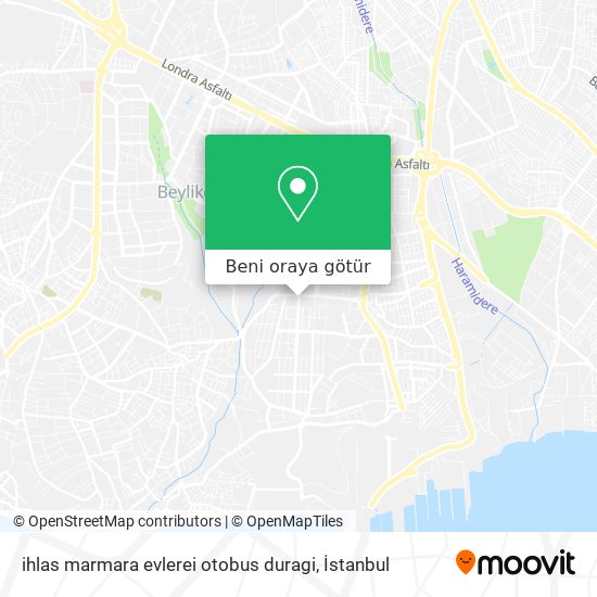 ihlas marmara evlerei otobus duragi harita