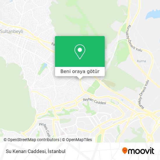 Su Kenarı Caddesi harita