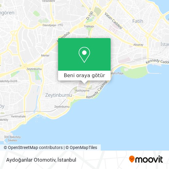 Aydoğanlar Otomotiv harita