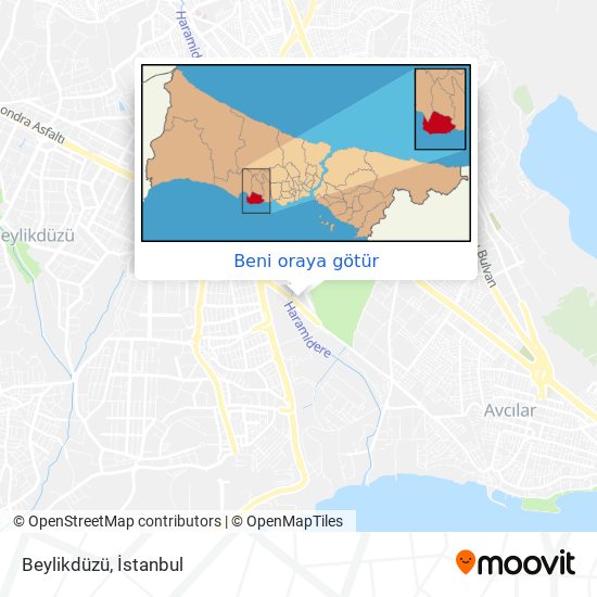 Beylikdüzü harita