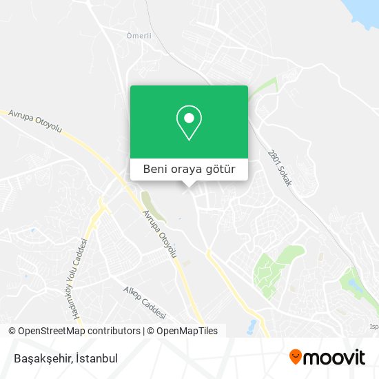 Başakşehir harita