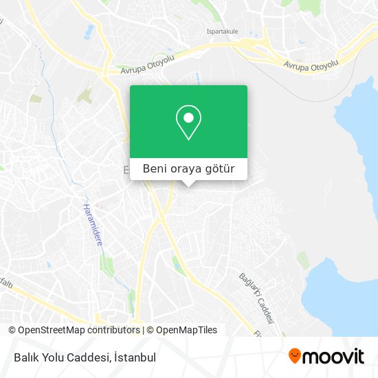 Balık Yolu Caddesi harita