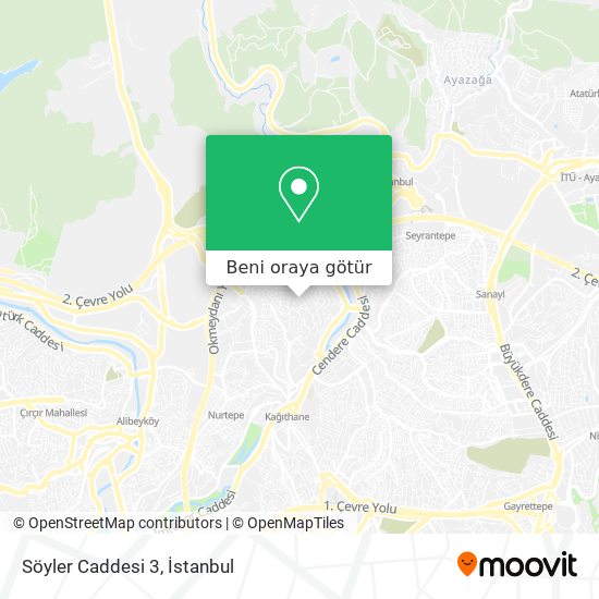 Söyler Caddesi 3 harita