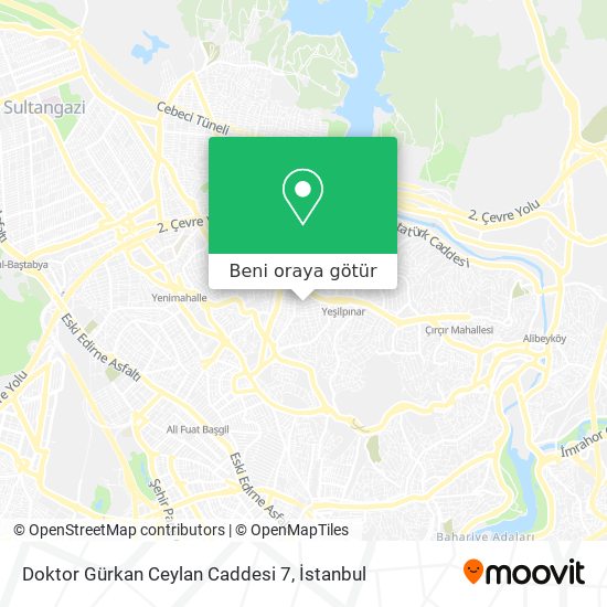 Doktor Gürkan Ceylan Caddesi 7 harita