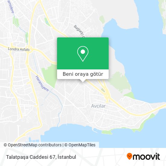 Talatpaşa Caddesi 67 harita