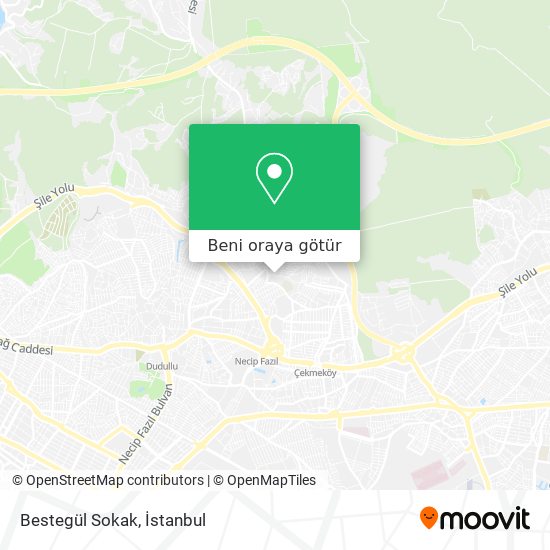 Bestegül Sokak harita
