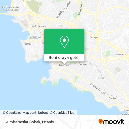 Kumbaracılar Sokak harita