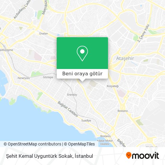 Şehit Kemal Uyguntürk Sokak harita