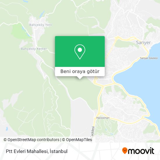 Ptt Evleri Mahallesi harita