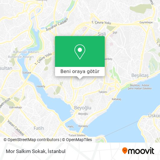 Mor Salkım Sokak harita