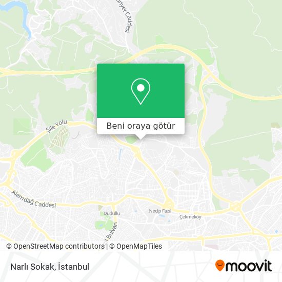 Narlı Sokak harita