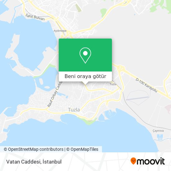 Vatan Caddesi harita
