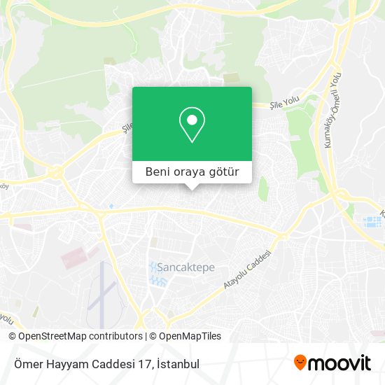 Ömer Hayyam Caddesi 17 harita