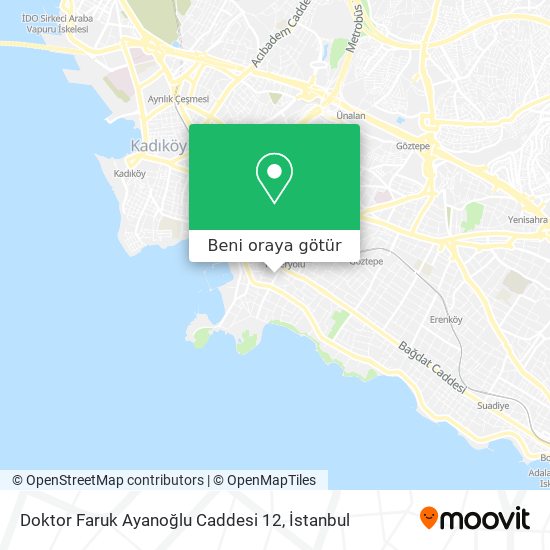Doktor Faruk Ayanoğlu Caddesi 12 harita