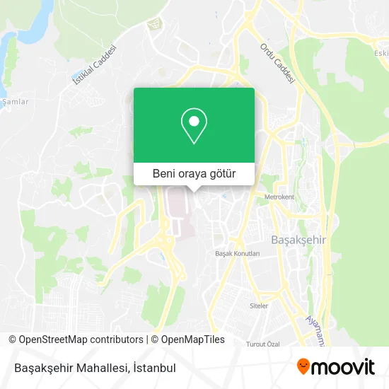 Başakşehir Mahallesi harita