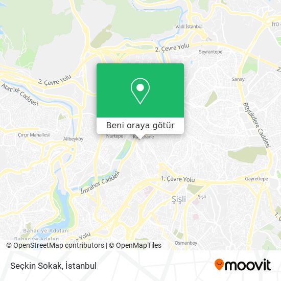 Seçkin Sokak harita