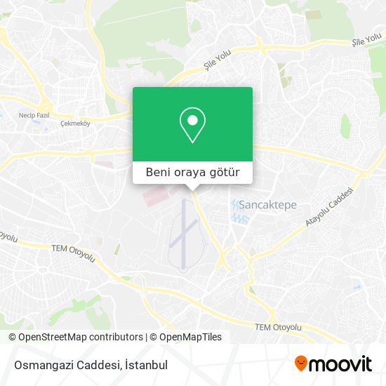 Osmangazi Caddesi harita
