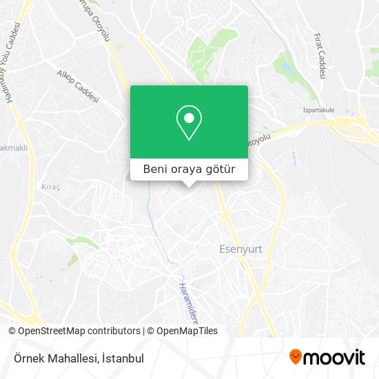 Örnek Mahallesi harita
