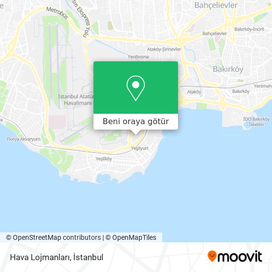Hava Lojmanları harita