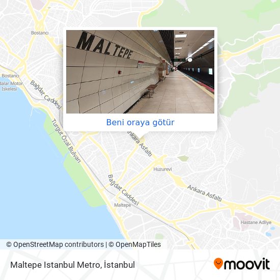 Maltepe Istanbul Metro harita