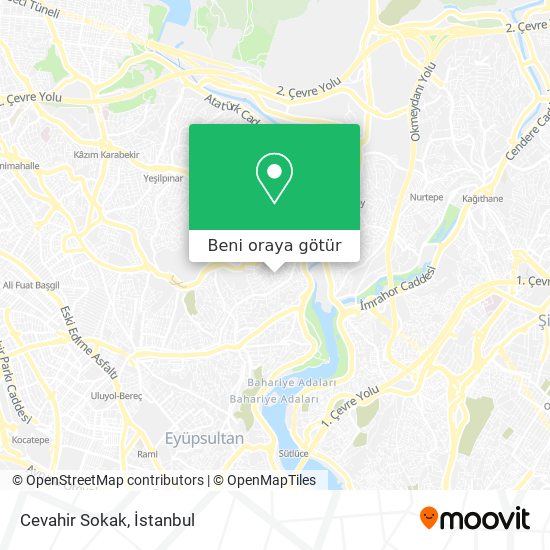Cevahir Sokak harita
