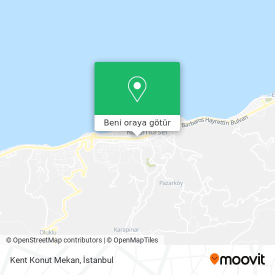 Kent Konut Mekan harita