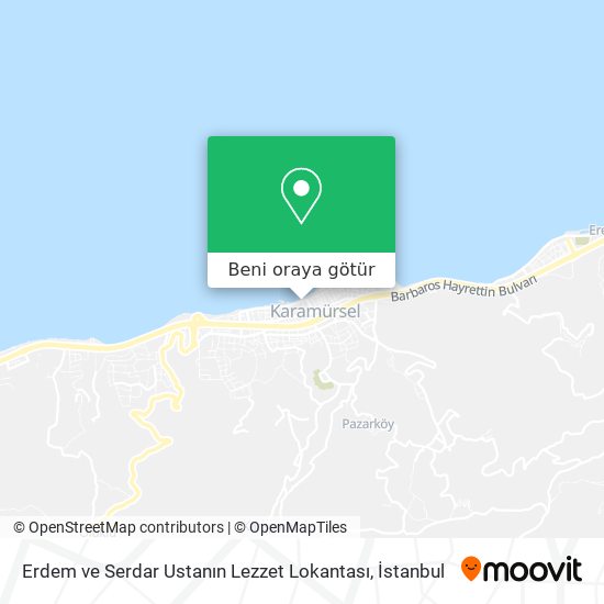 Erdem ve Serdar Ustanın Lezzet Lokantası harita