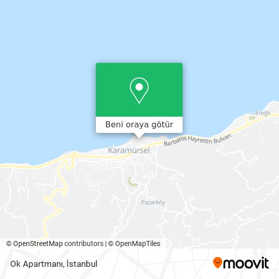 Ok Apartmanı harita