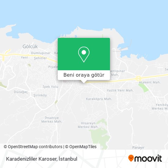 Karadenizliler Karoser harita