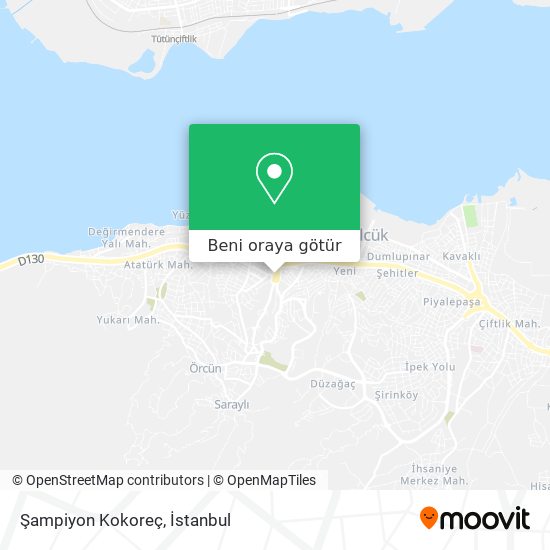Şampiyon Kokoreç harita