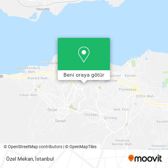 Özel Mekan harita