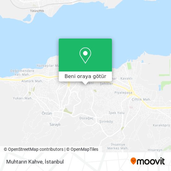 Muhtarın Kahve harita