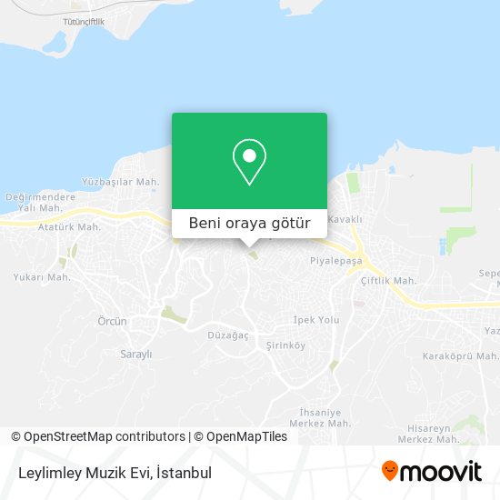 Leylimley Muzik Evi harita