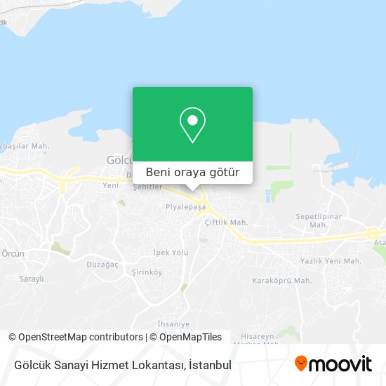 Gölcük Sanayi Hizmet Lokantası harita