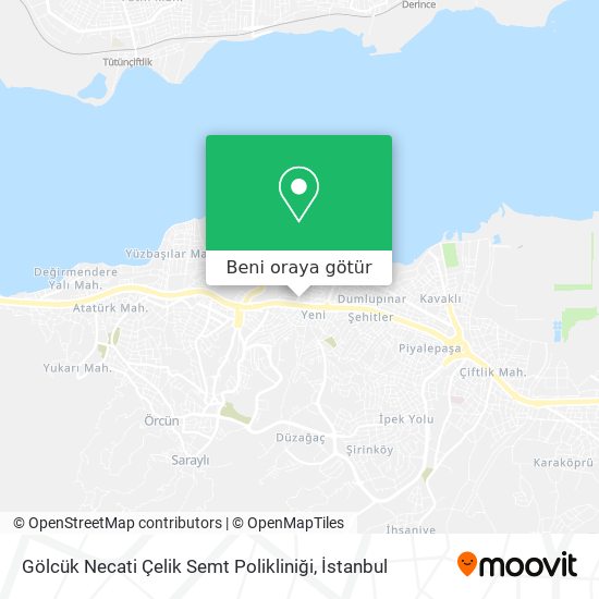 Gölcük Necati Çelik Semt Polikliniği harita