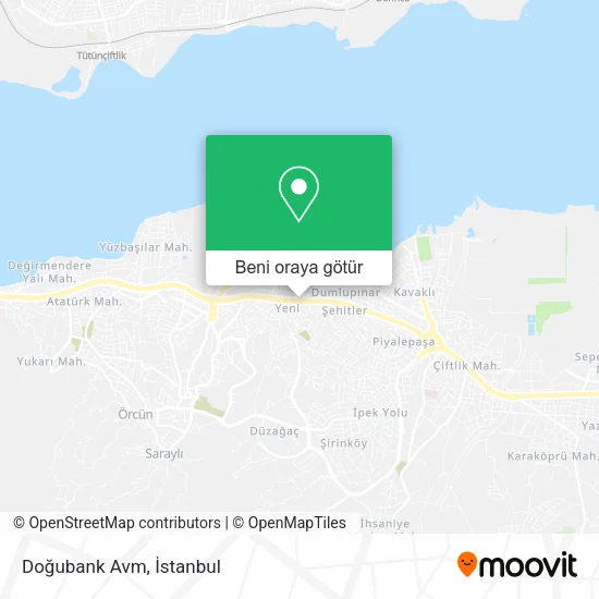 Doğubank Avm harita